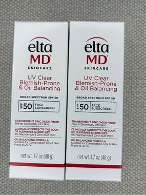 EltaMD UV Clear SPF 50 Sunscreen - NEW